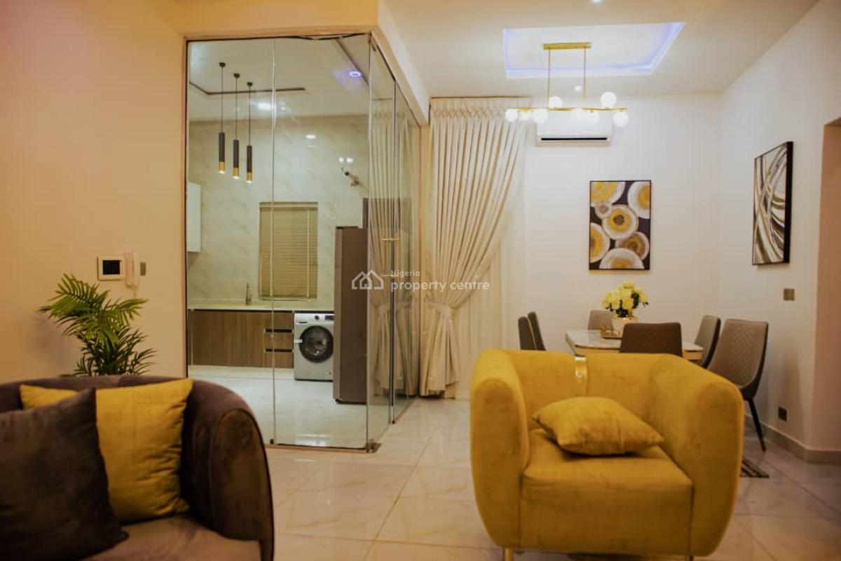 Furnished 2 Bedroom Apartment, Chevron, Lekki, Lagos, Flat / Apartment Short Let