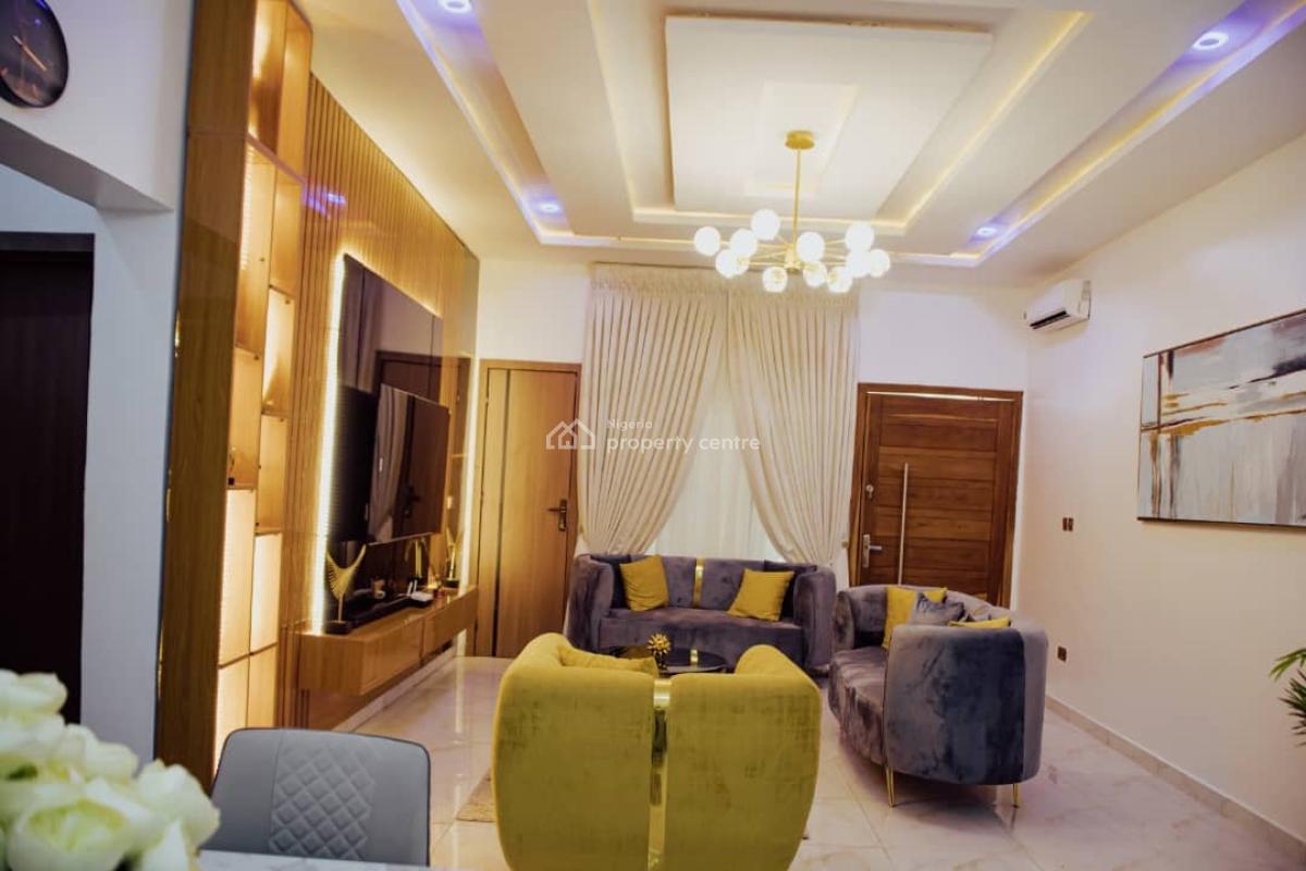 Furnished 2 Bedroom Apartment, Chevron, Lekki, Lagos, Flat / Apartment Short Let