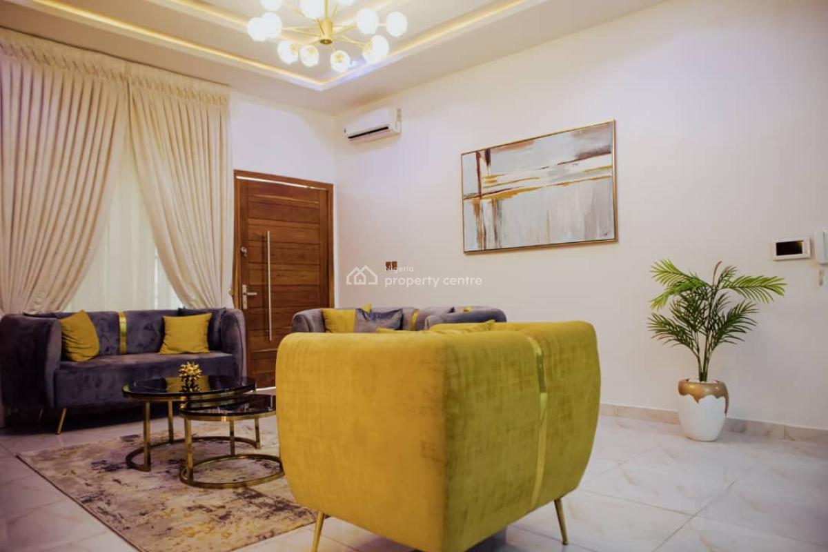 Furnished 2 Bedroom Apartment, Chevron, Lekki, Lagos, Flat / Apartment Short Let