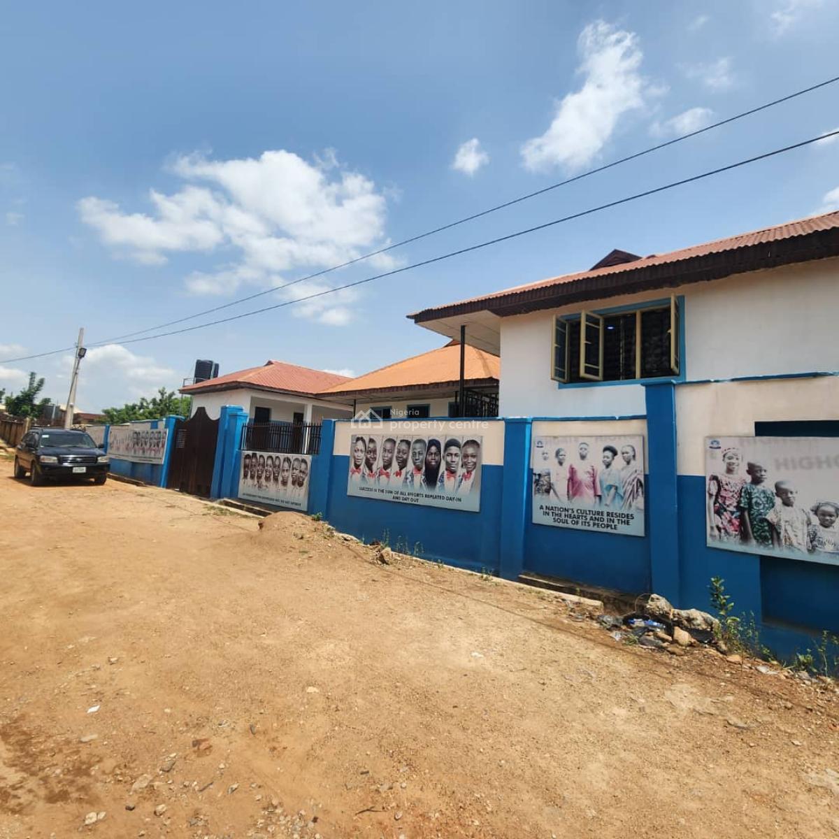 18 Classrooms Functioning Secondary/primary School with Cofo, Aromolaran, Old Ife Road, Ibadan, Oyo, School for Sale