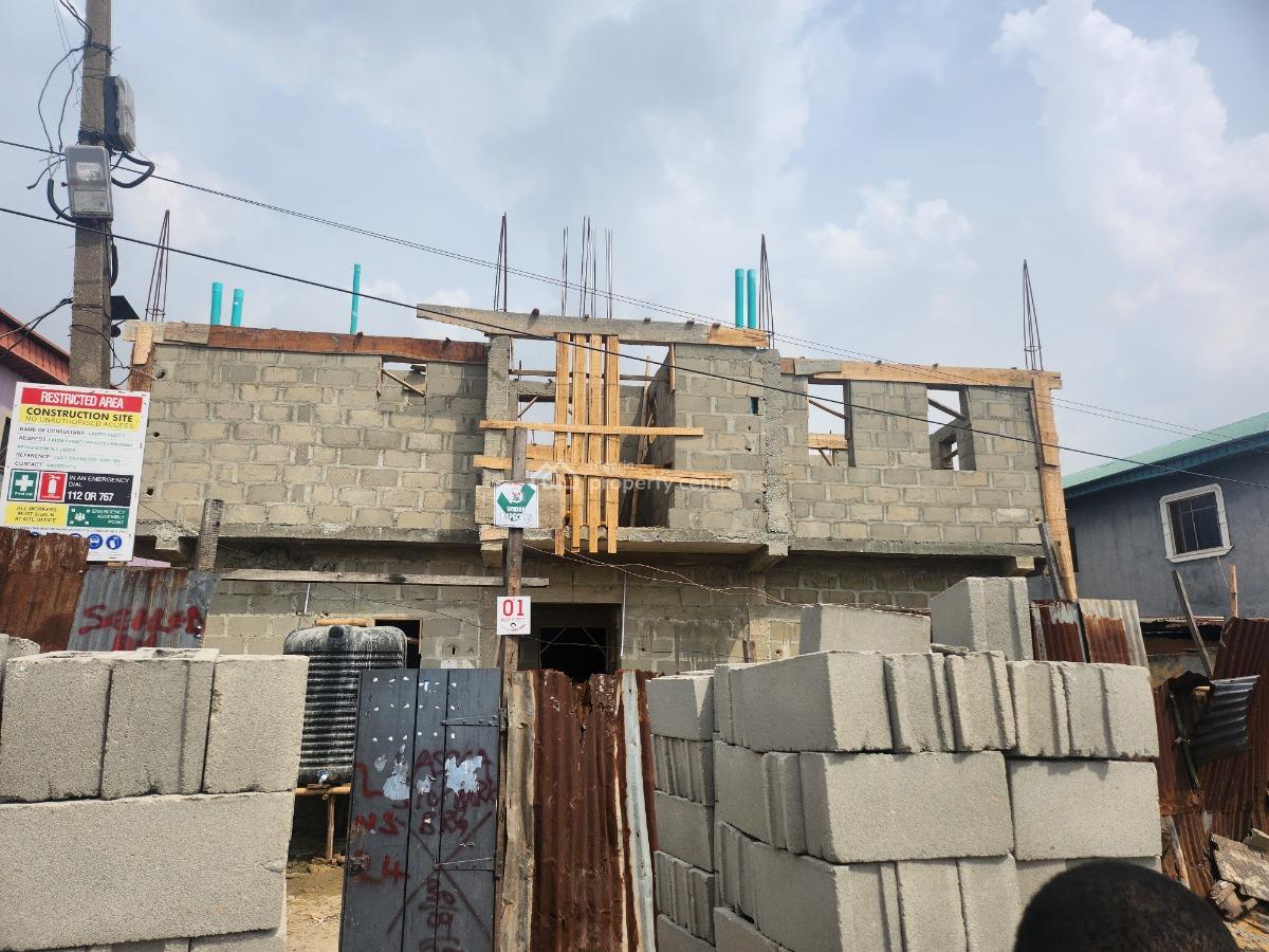 Miniflat Apartment for 18years Long Lease, Kusa, Pedro, Gbagada, Lagos, Mini Flat (room and Parlour) for Sale