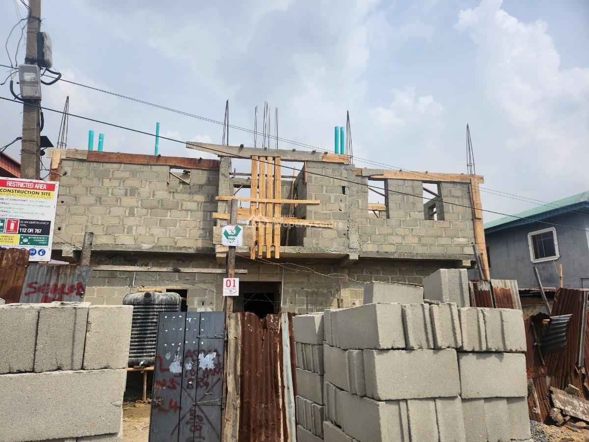 Miniflat Apartment for 18years Long Lease, Kusa, Pedro, Gbagada, Lagos, Mini Flat (room and Parlour) for Sale