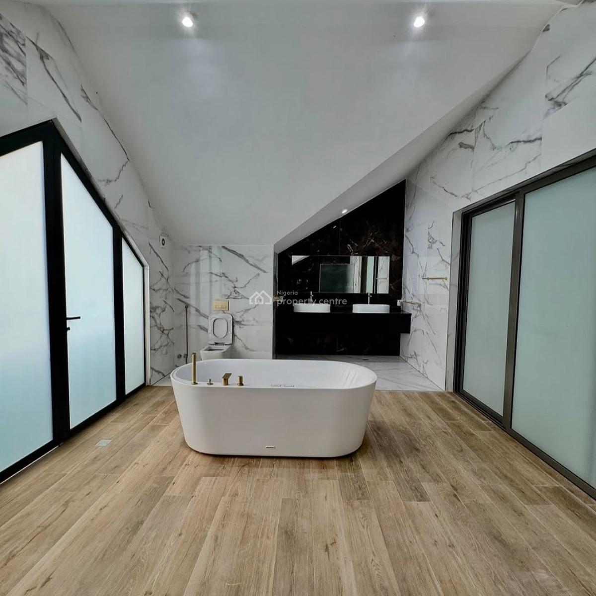 Lovely 7 Bedroom Fully Detached Duplex with Bq and Swimming Pool, Maitama District, Abuja, Detached Duplex for Rent