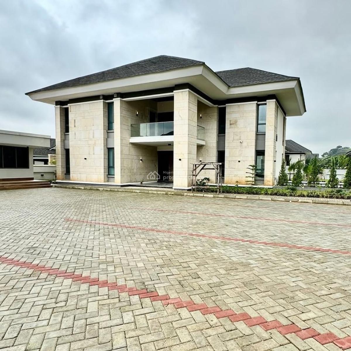 Lovely 7 Bedroom Fully Detached Duplex with Bq and Swimming Pool, Maitama District, Abuja, Detached Duplex for Rent