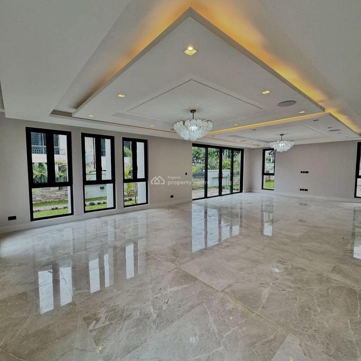 Lovely 7 Bedroom Fully Detached Duplex with Bq and Swimming Pool, Maitama District, Abuja, Detached Duplex for Rent