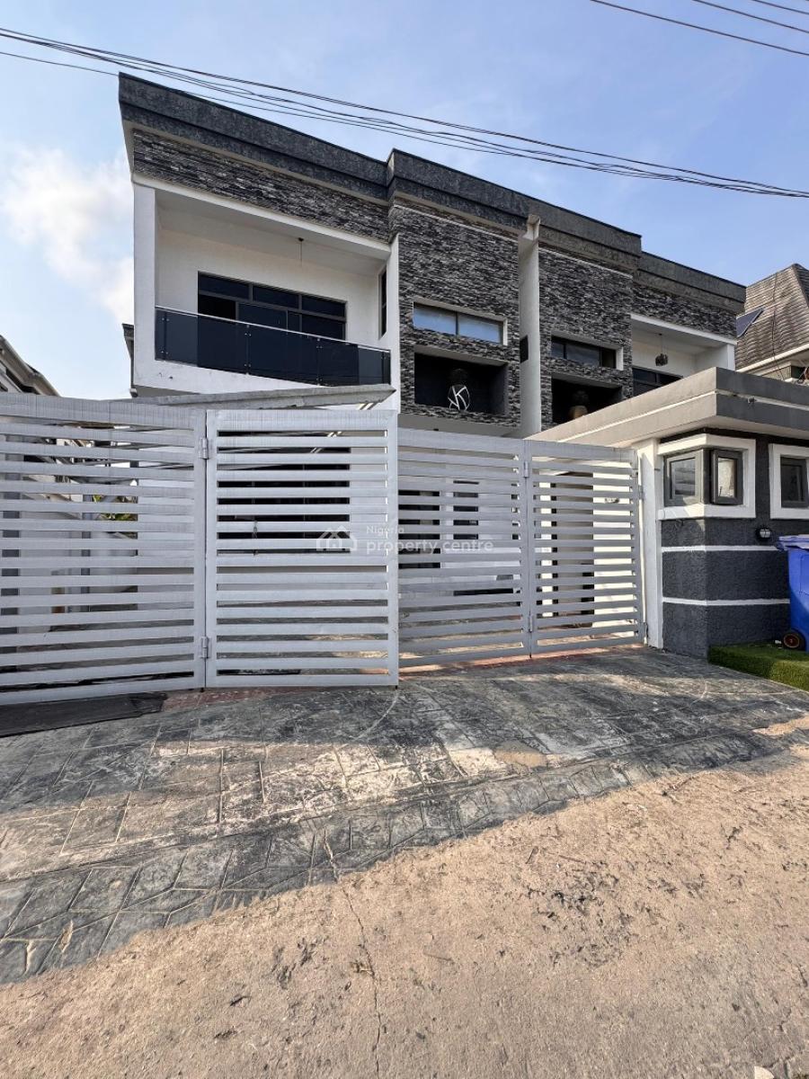 Contemporary 4 Bedroom Semi  Detached Duplex, Ikota, Lekki, Lagos, Semi-detached Duplex for Sale
