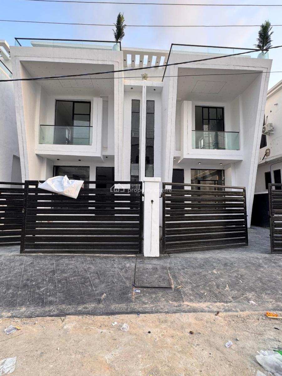 Contemporary 4 Bedroom Semi  Detached Duplex, Ikota, Lekki, Lagos, Semi-detached Duplex for Sale