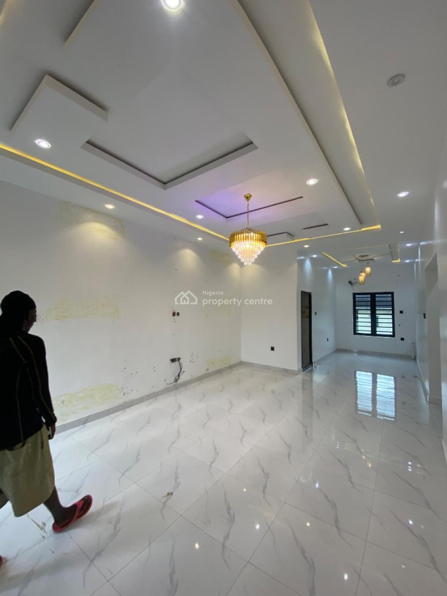 Excutive Two Bedroom Apartment Upstairs, in an Acesss Control Estate Close to Blenco Sangotedo, Ajah, Lagos, Flat / Apartment for Rent