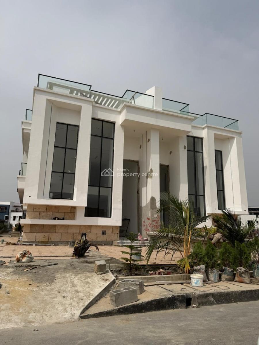 5 Bed with Bq Smart and Automated. * Rooftop Terrace, Ikate, Lekki, Lagos, House for Sale
