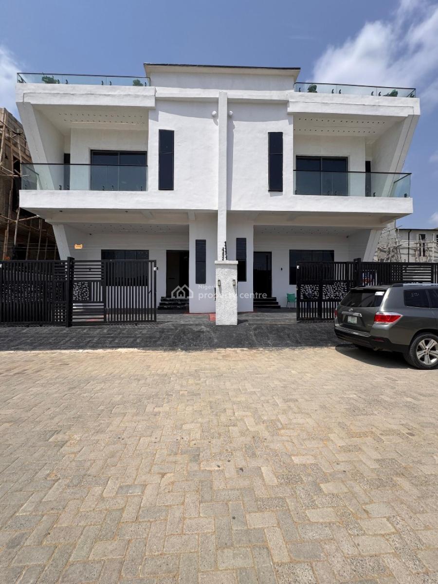 Contemporary 4 Bedroom Semi  Detached Duplex, Ajah, Lekki, Lagos, Semi-detached Duplex for Sale