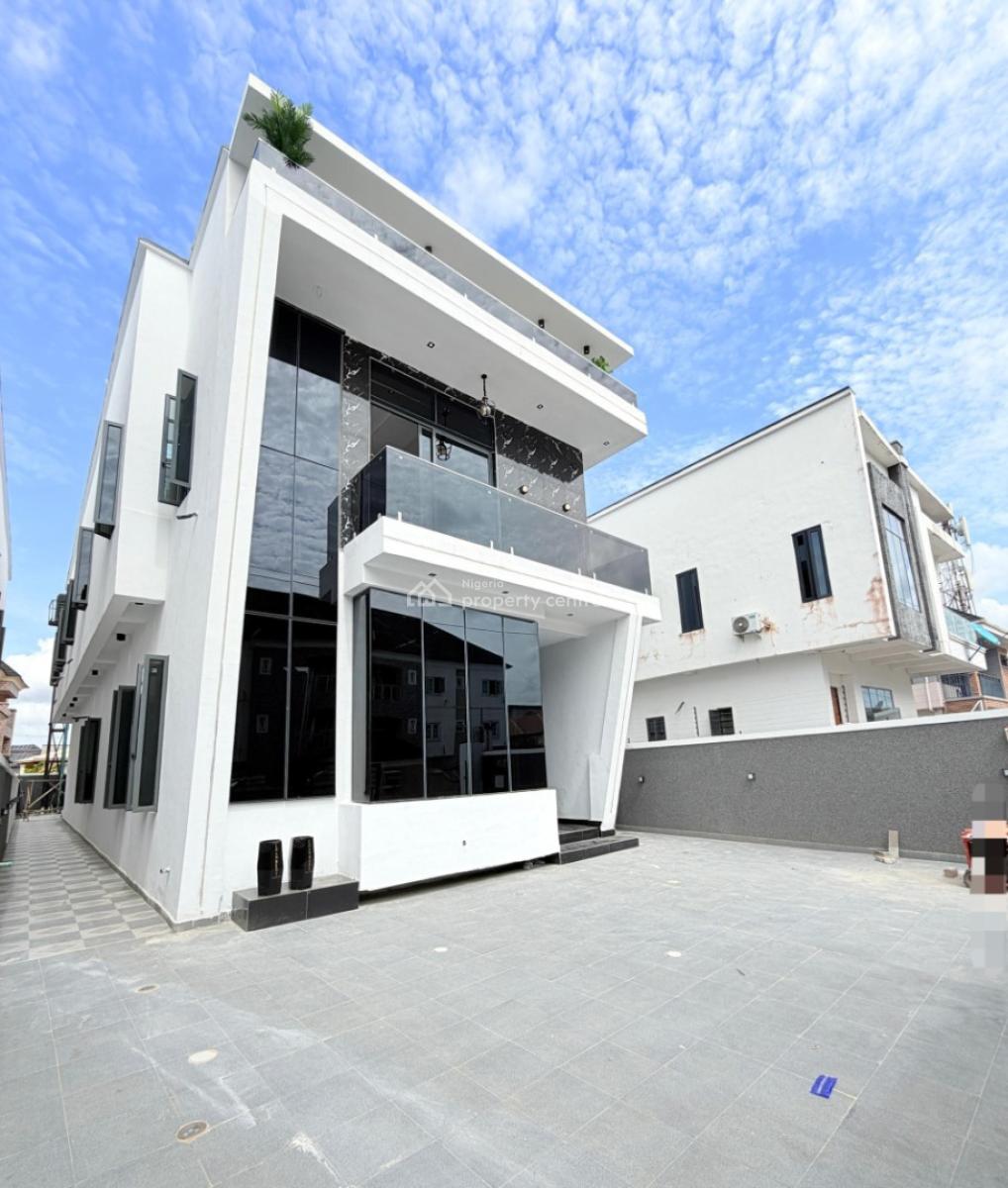 Beautifully Built 5 Bedroom Fully Detached-, Sangotedo, Ajah, Lagos, Detached Duplex for Sale