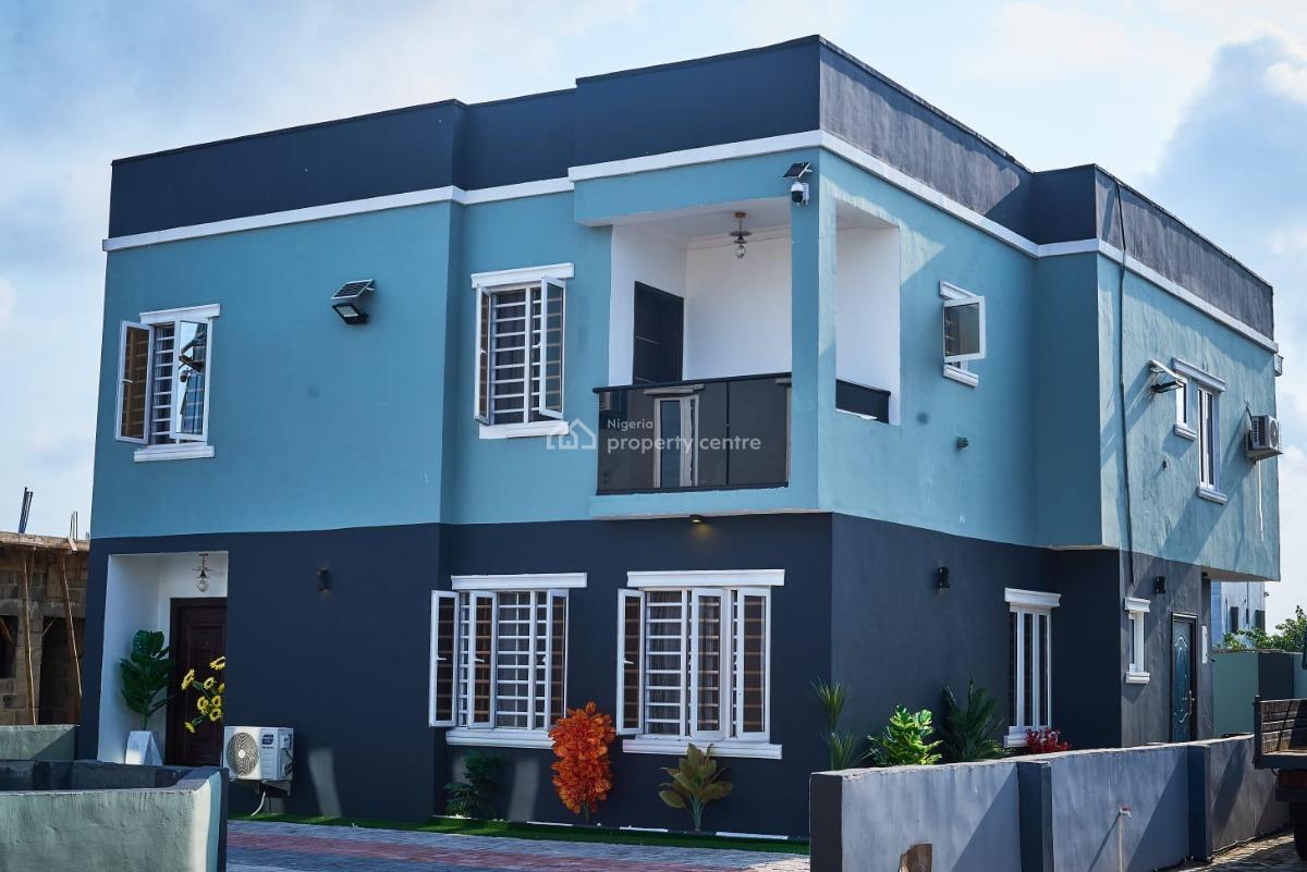 Fully Detached 4 Bedroom Duplex Wit Inverter, Oribanwa Phase 2, Ajah, Lagos, Detached Duplex for Rent