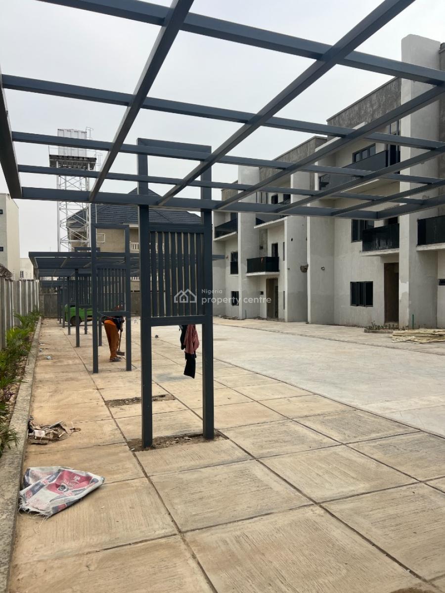 4 Bedroom Triplex with Pentfloor and Bq- Shell Finished G+2, Gilmoor, Jahi, Abuja, Terraced Duplex for Sale