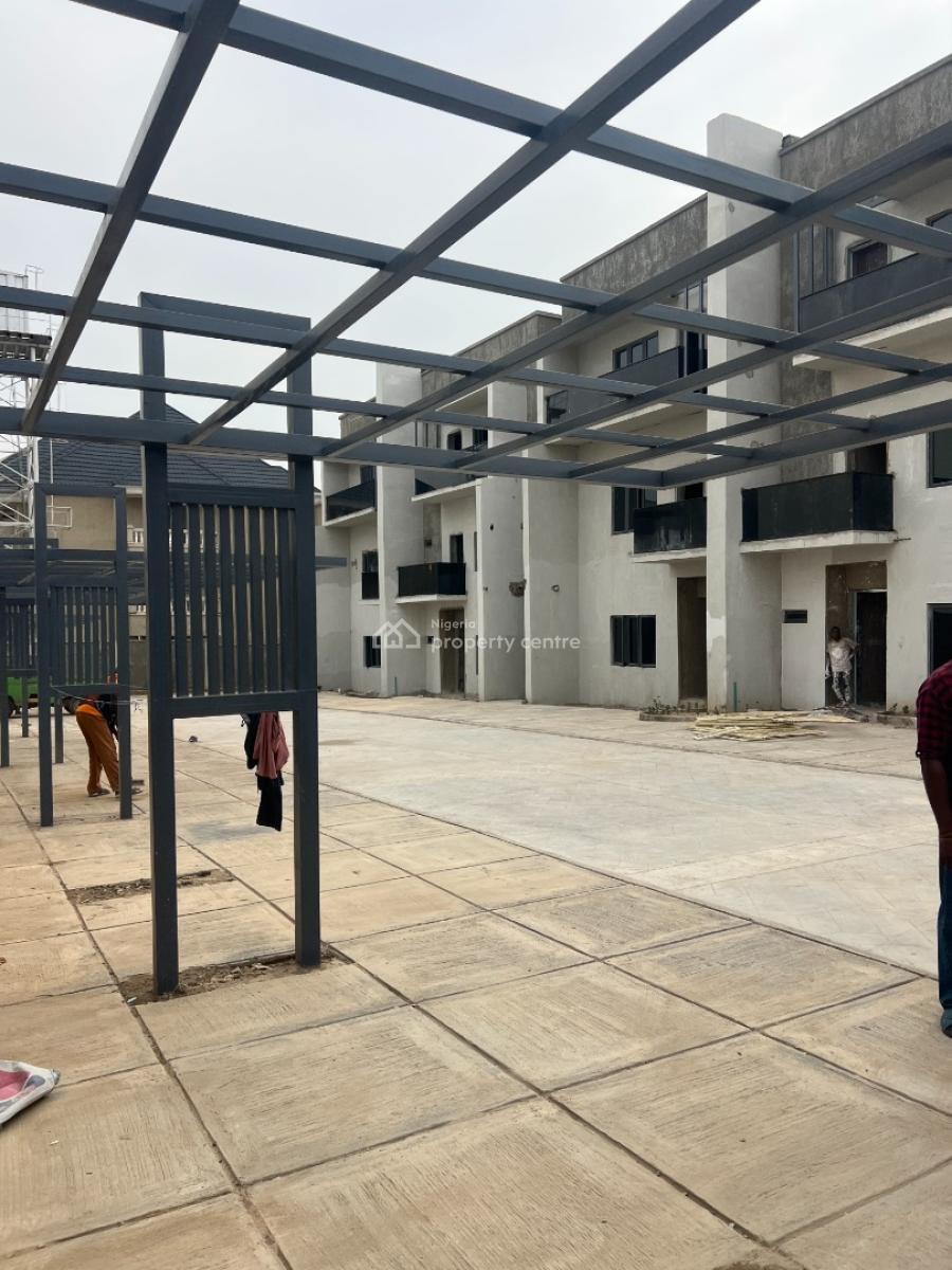 4 Bedroom Triplex with Pentfloor and Bq- Shell Finished G+2, Gilmoor, Jahi, Abuja, Terraced Duplex for Sale