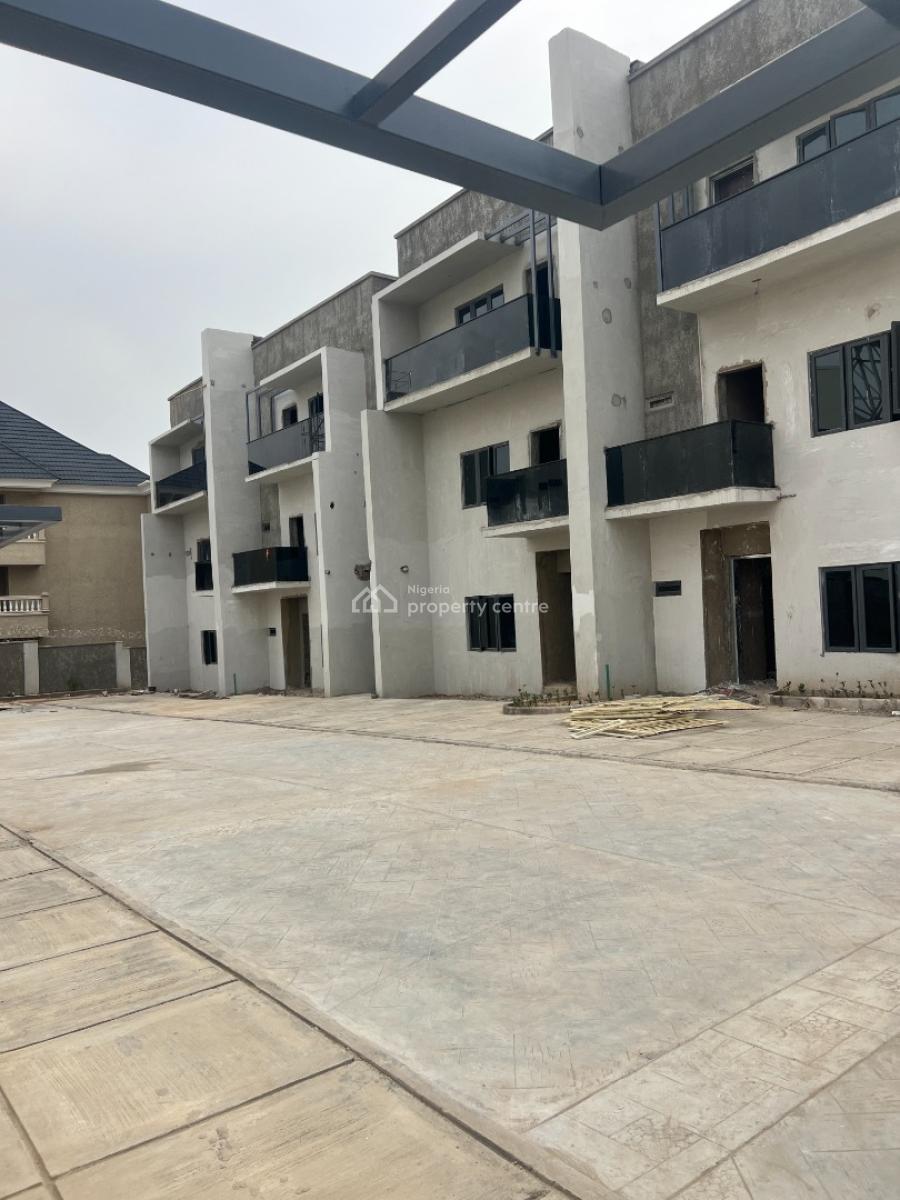 4 Bedroom Triplex with Pentfloor and Bq- Shell Finished G+2, Gilmoor, Jahi, Abuja, Terraced Duplex for Sale