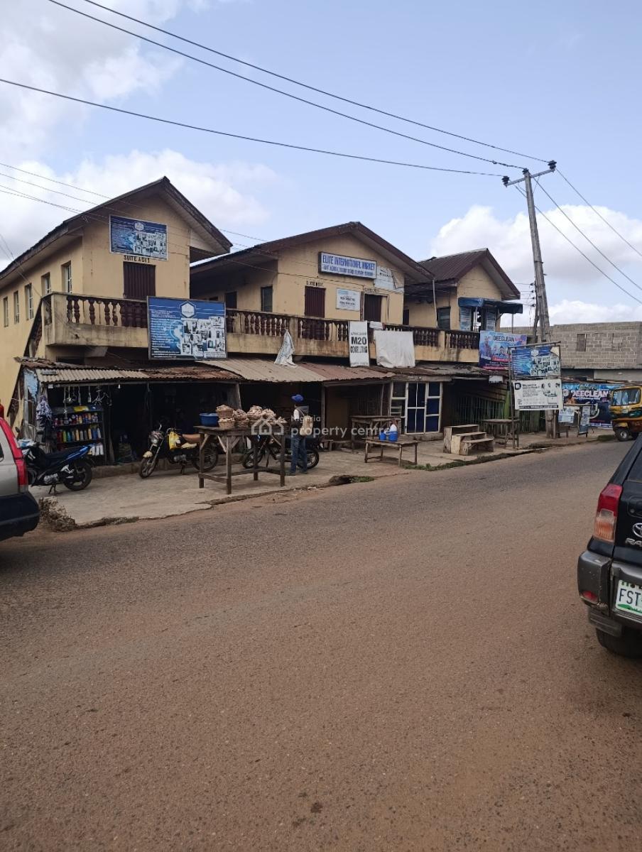 47 Units of Shop Facing The Main Tarred Road in a Busy Area, Papa Junction, Alakia, Ibadan, Oyo, Plaza / Complex / Mall for Sale