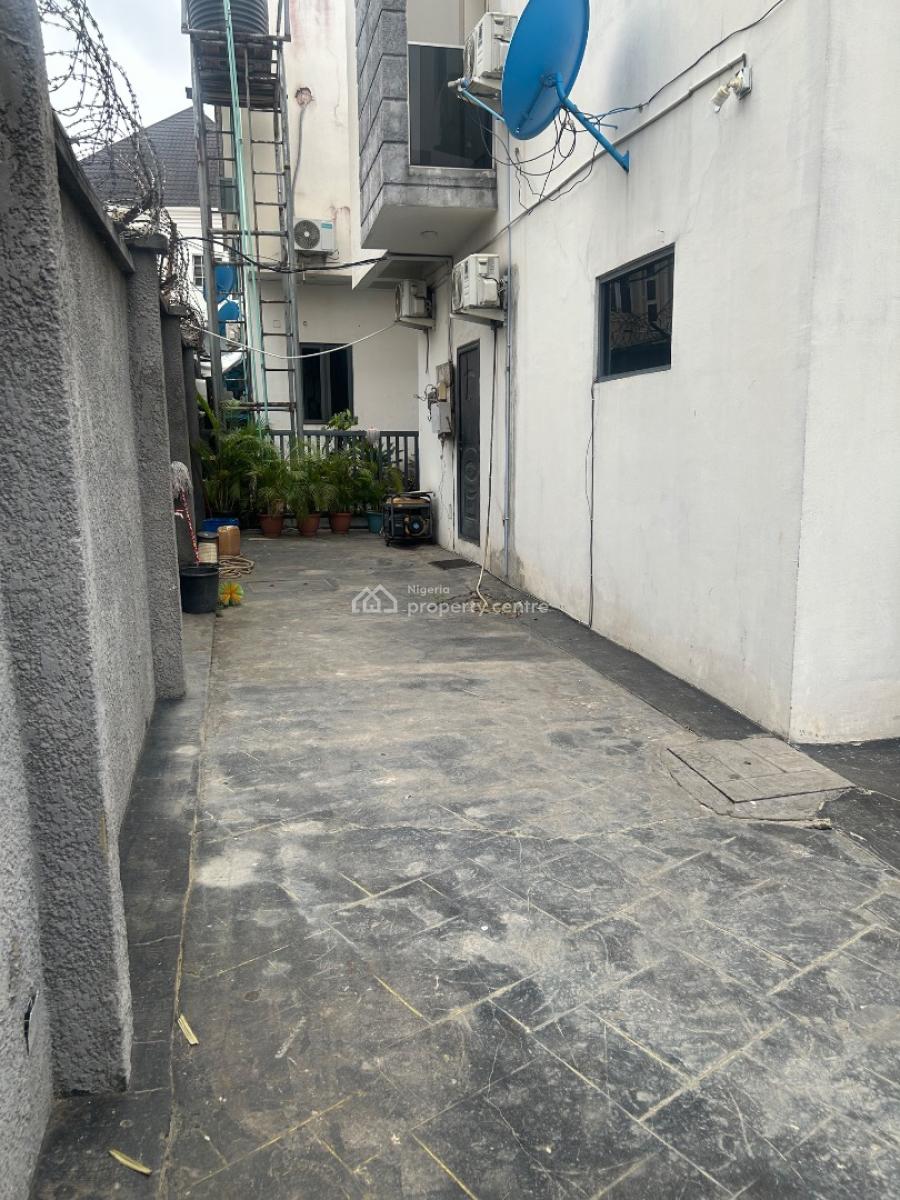 3 Bedroom Duplex Alone in The Compound, Gra Phase 2, Magodo, Lagos, Detached Duplex for Rent