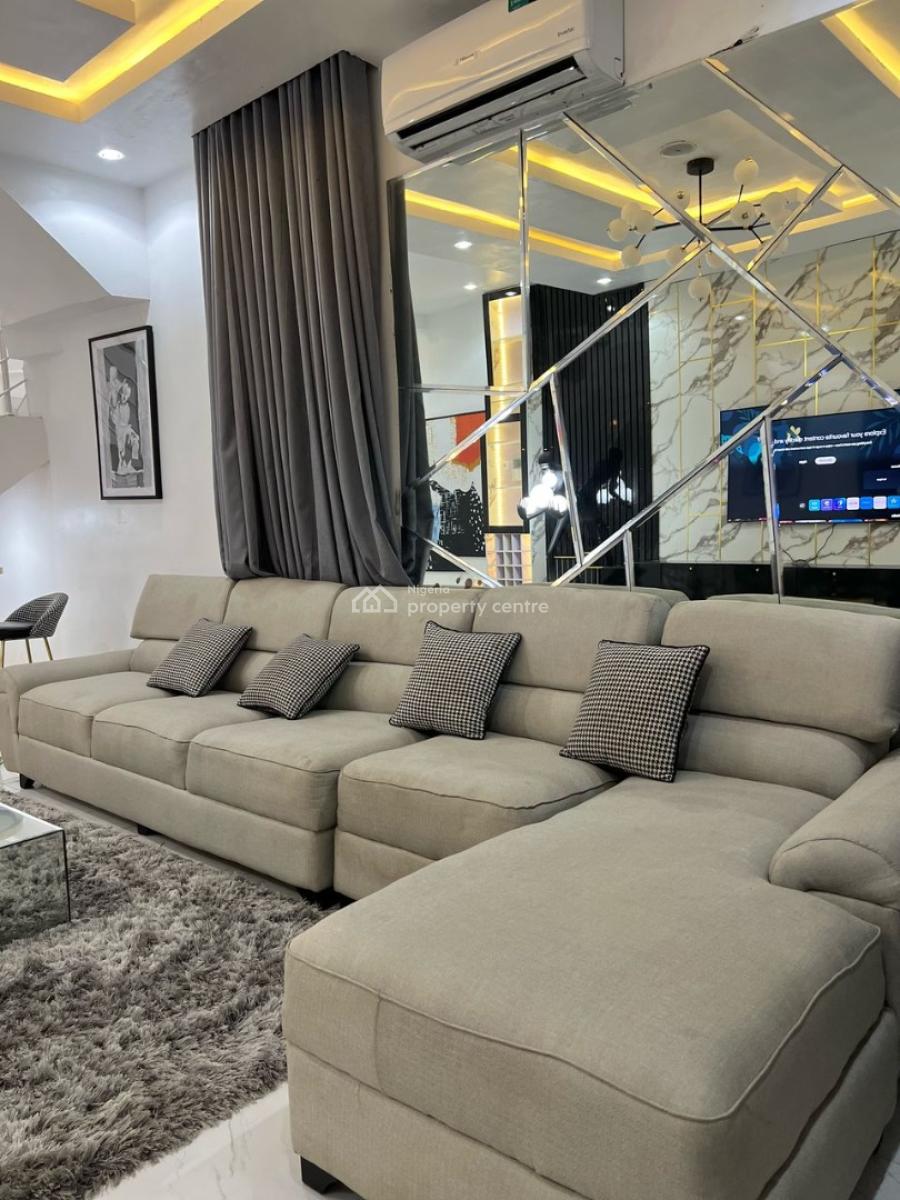 Newly Furnished 4 Bedroom Semi-detached, Chevron 🔰 Alternative Routes, Lekki, Lagos, Semi-detached Duplex for Rent