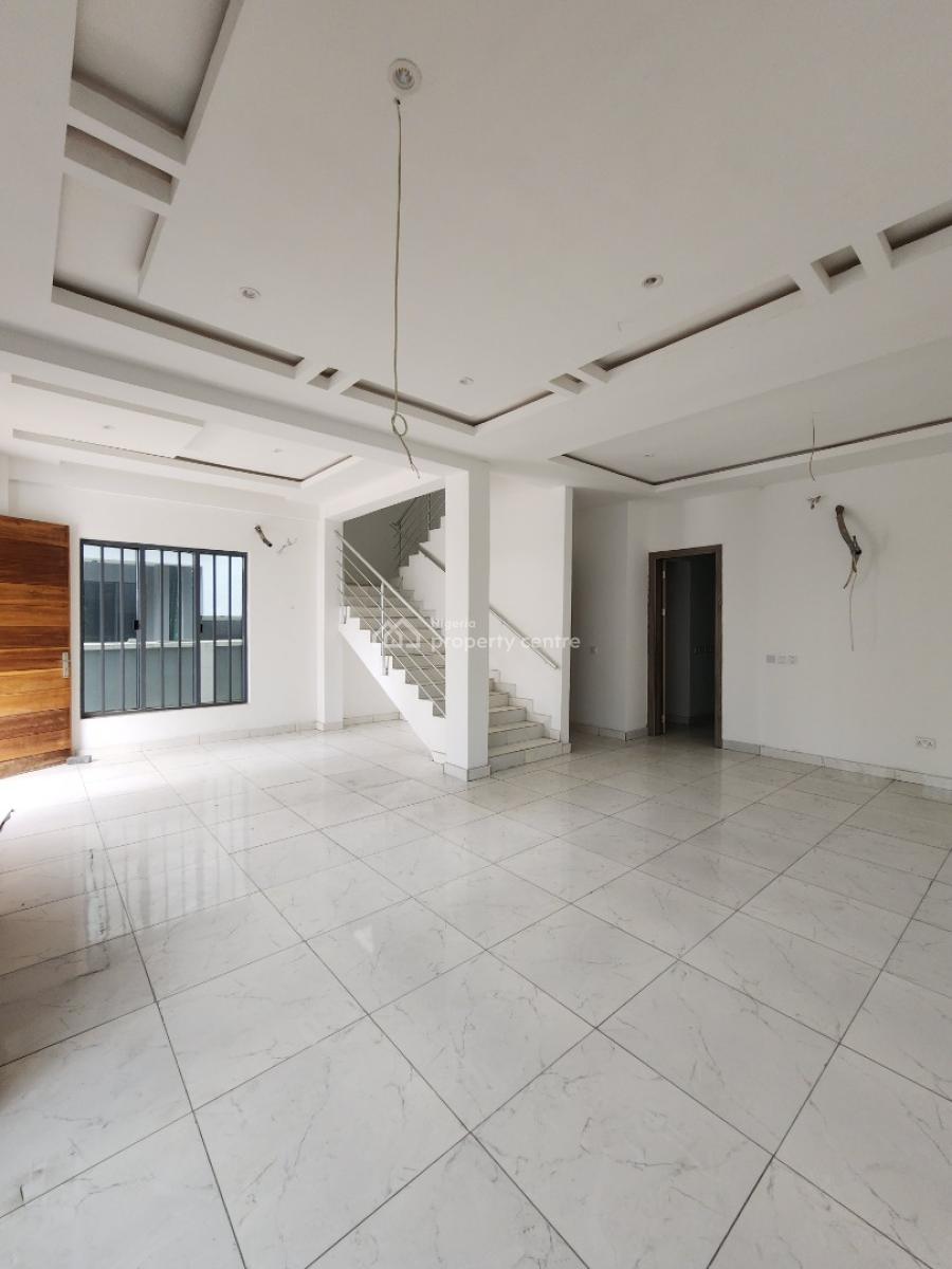 Nicely Designed 4 Bedroom Semi Detached Duplex with a Room Bq, Osapa, Lekki, Lagos, Semi-detached Duplex for Sale