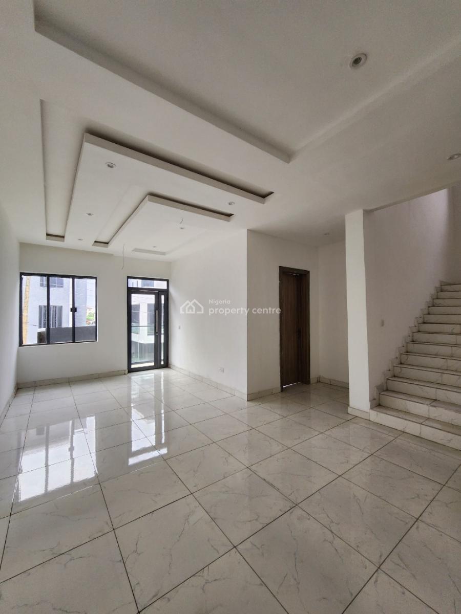 Nicely Designed 4 Bedroom Semi Detached Duplex with a Room Bq, Osapa, Lekki, Lagos, Semi-detached Duplex for Sale
