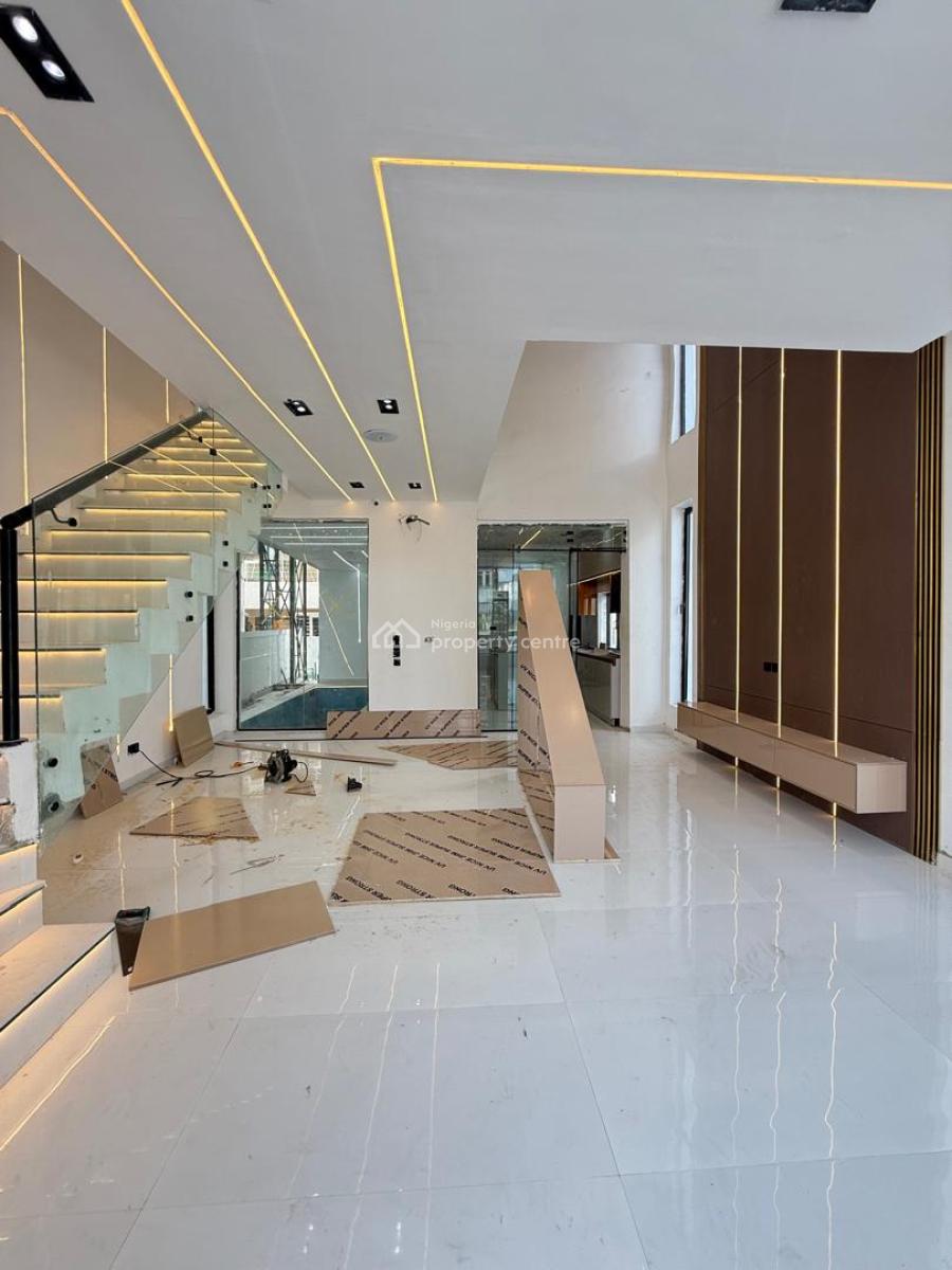 Distress  4 Bedroom Fully Detached Duplex with Swimming Pool, Cinema &, Ajah, Lagos, Detached Duplex for Sale