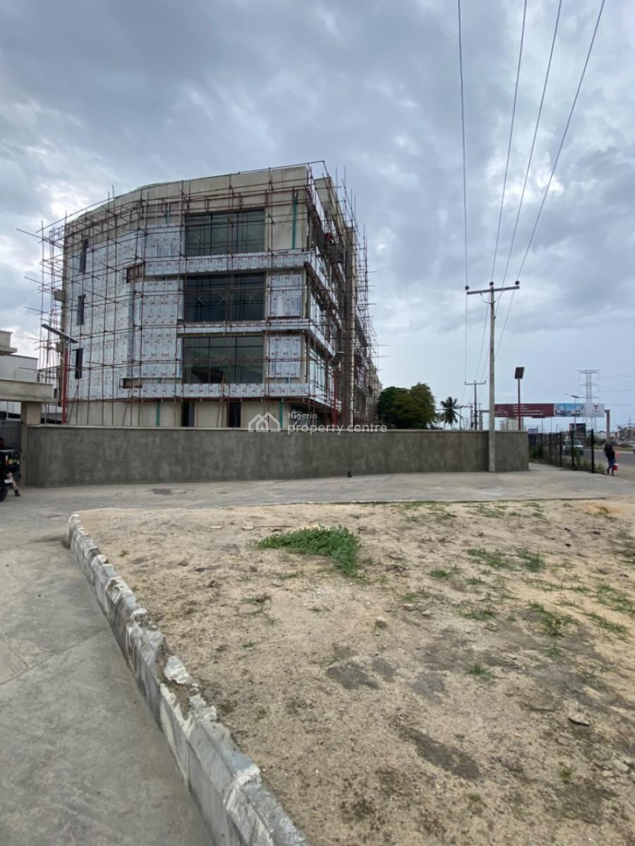 Bran New 200 Square Metre Show Room Upstairs and Downstairs, Chevron, Lekki Phase 2, Lekki, Lagos, Plaza / Complex / Mall for Rent