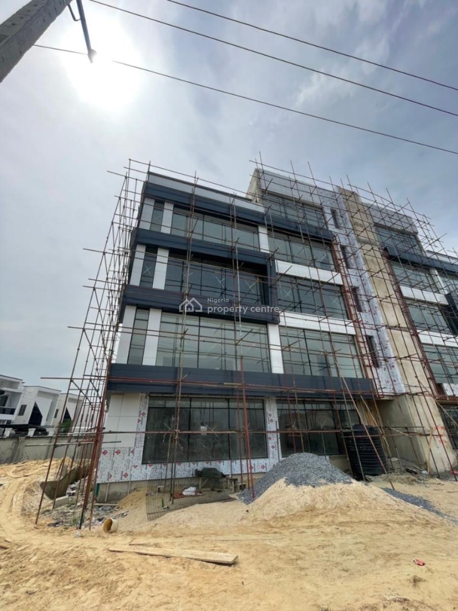 Brand New 200 Square Metres Show Room Upstairs and Downstairs, Chevron, Lekki Phase 2, Lekki, Lagos, Plaza / Complex / Mall for Rent