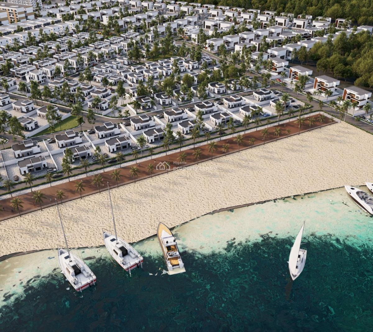 Prime Water Front 500sqm C of O  Estate Plot, Onishon Road, Lakowe, Ibeju Lekki, Lagos, Residential Land for Sale