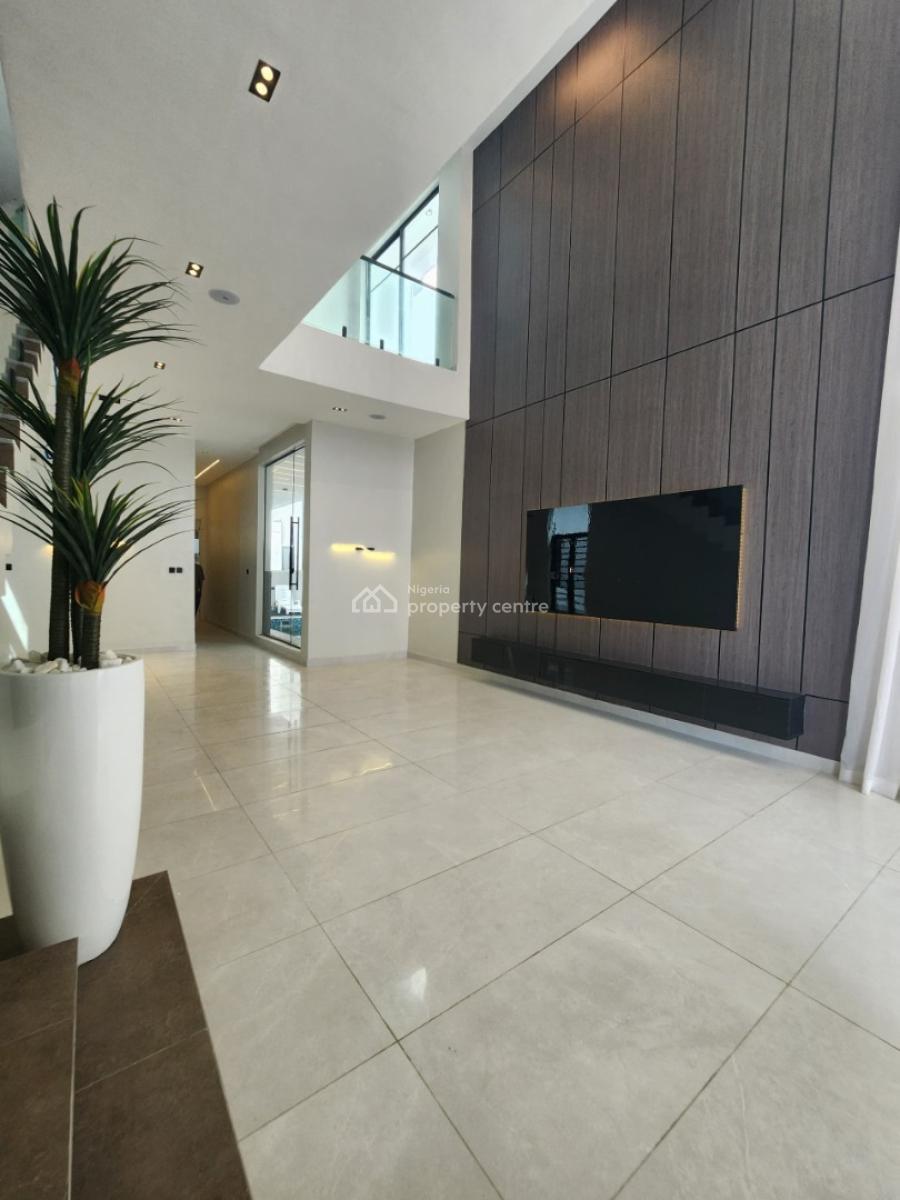 Exquisite 5 Bedroom Detached Duplex + Bq + Pool + Gym + Solar Panel +, Lekki, Lagos, House for Sale