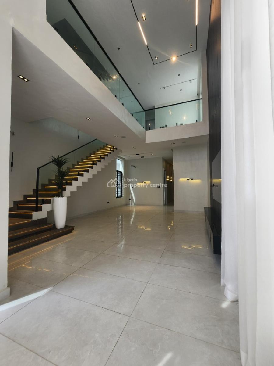 Exquisite 5 Bedroom Detached Duplex + Bq + Pool + Gym + Solar Panel +, Lekki, Lagos, House for Sale