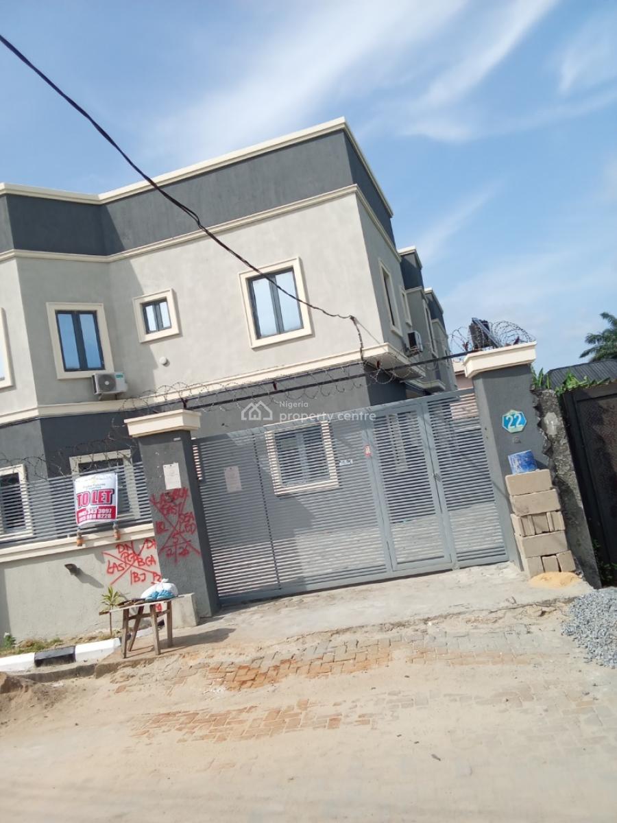 Spacious 3 Bedroom Apartment, Pan Villa Estate, Abijo, Lekki, Lagos, Flat / Apartment for Rent