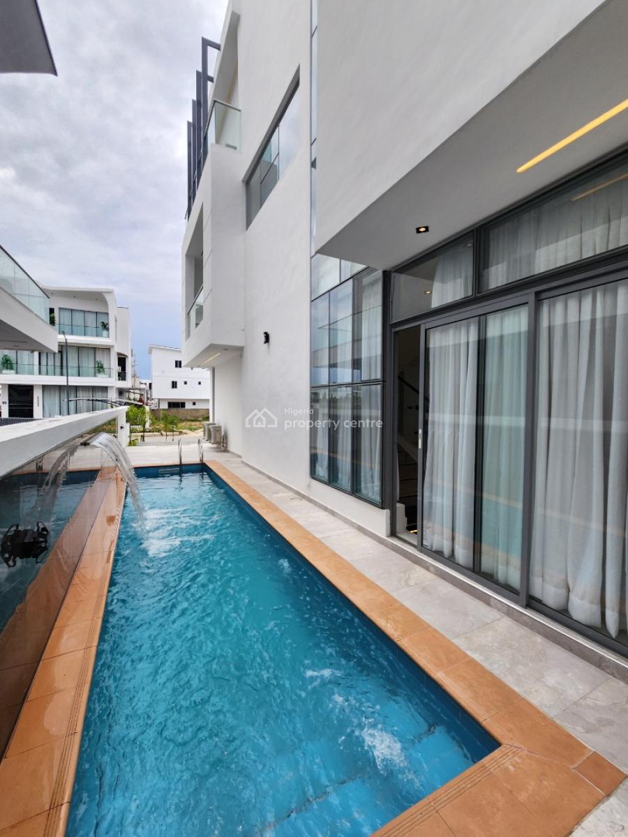 Prestigious 5 Bedroom Detached Duplex with Bq, Pool, Gym, Elevator, Ikate, Lekki, Lagos, Detached Duplex for Sale