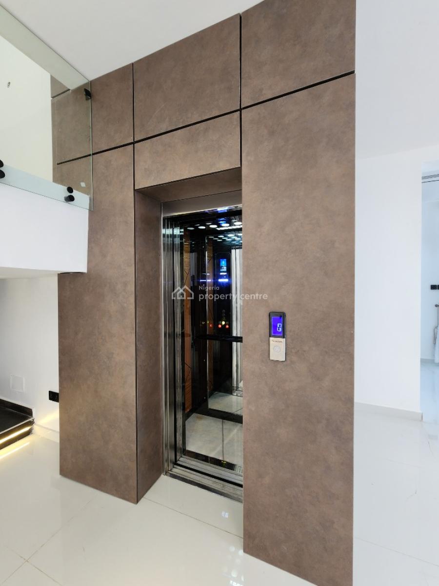 Prestigious 5 Bedroom Detached Duplex with Bq, Pool, Gym, Elevator, Ikate, Lekki, Lagos, Detached Duplex for Sale