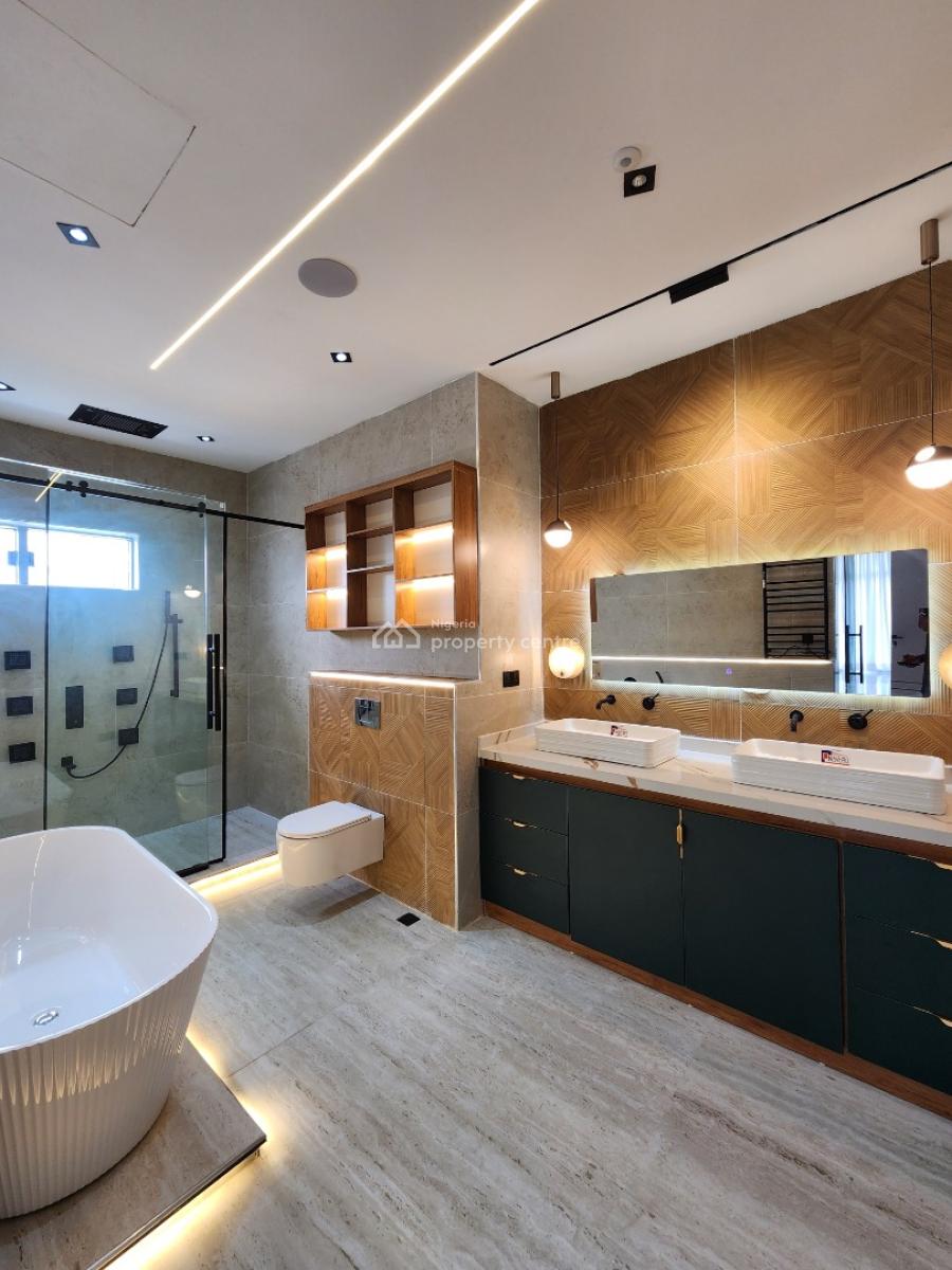 Prestigious 5 Bedroom Detached Duplex with Bq, Pool, Gym, Elevator, Ikate, Lekki, Lagos, Detached Duplex for Sale