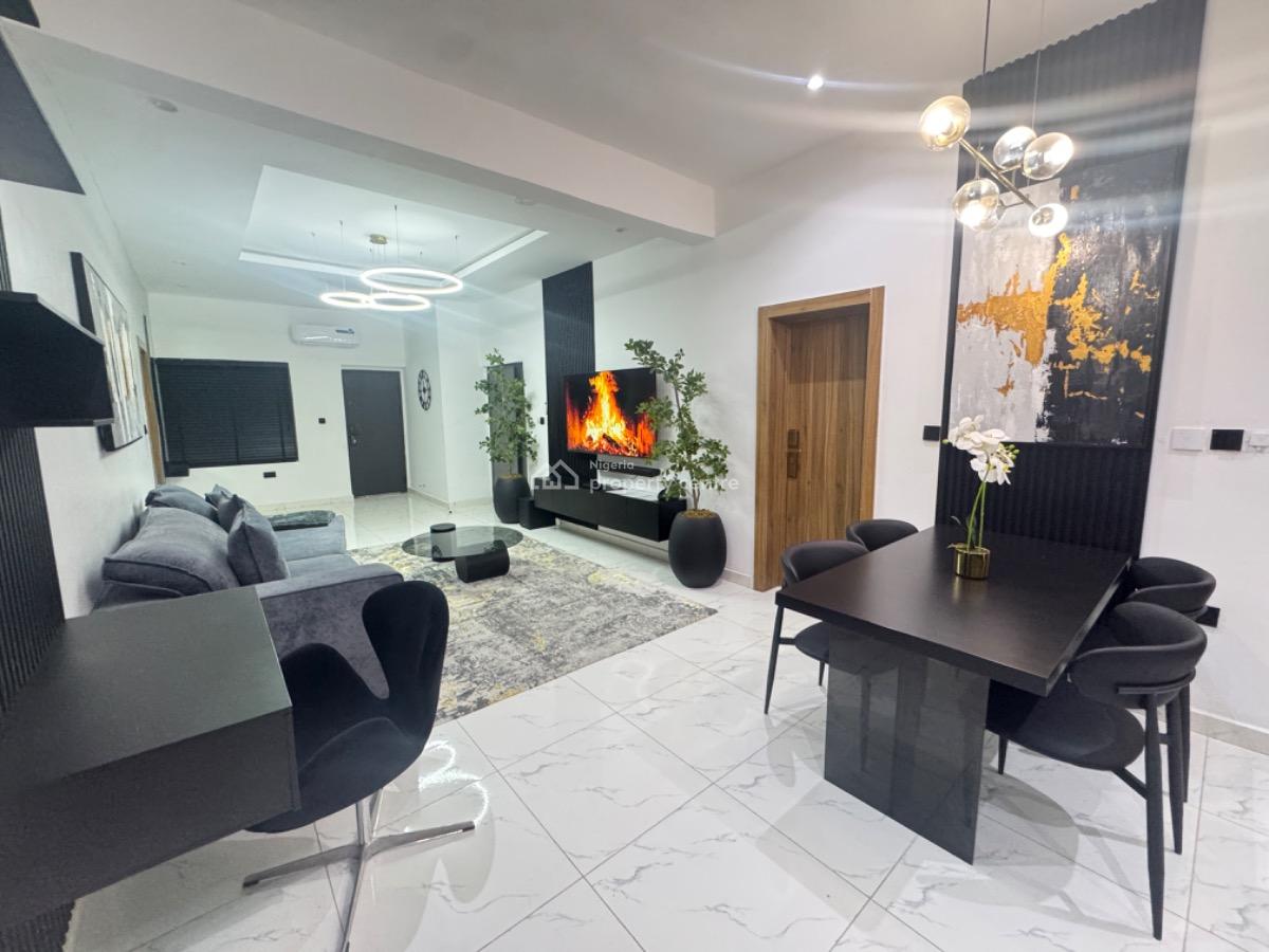 2 Bedroom Pent Floor Luxury Serviced Apartment, Abeke Animashaun Street, Lekki Phase 1, Lekki, Lagos, Flat / Apartment for Rent