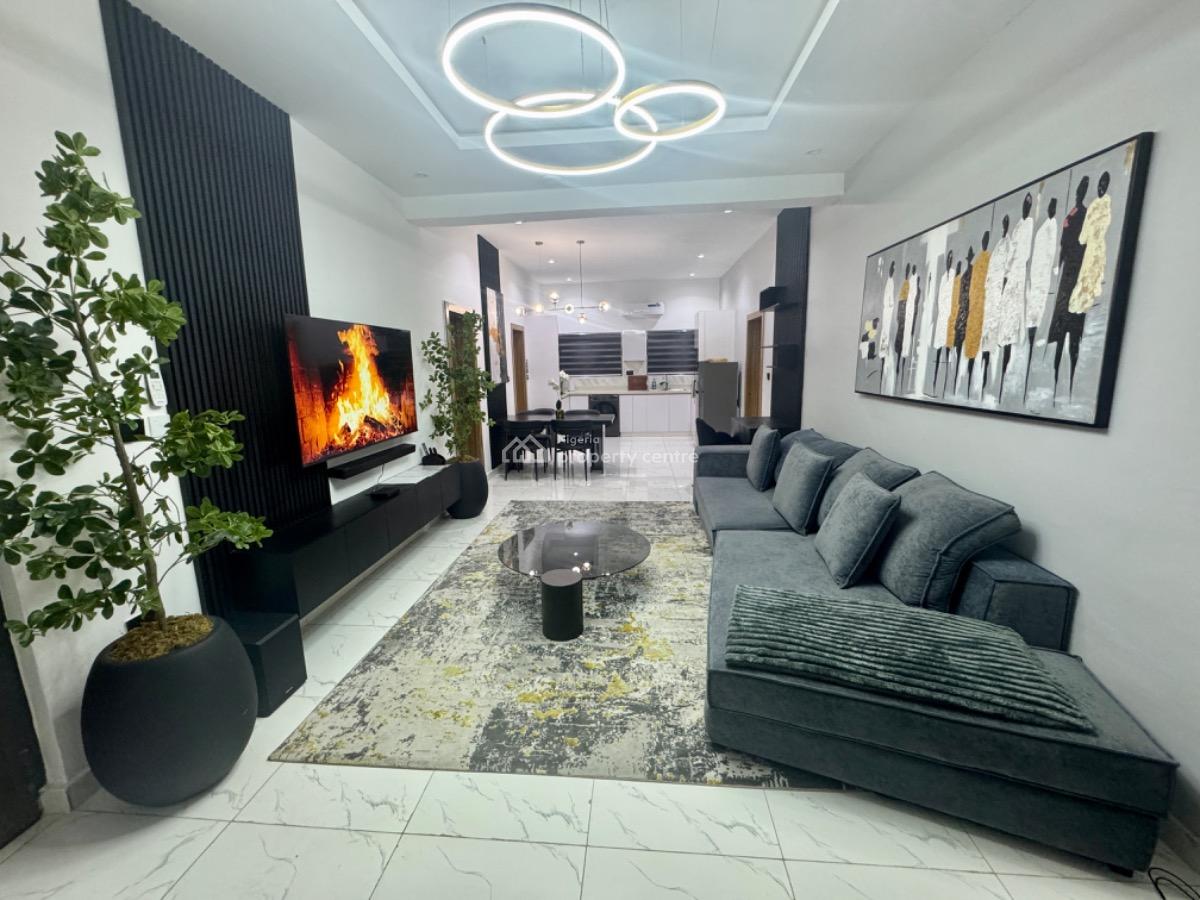 2 Bedroom Pent Floor Luxury Serviced Apartment, Abeke Animashaun Street, Lekki Phase 1, Lekki, Lagos, Flat / Apartment for Rent