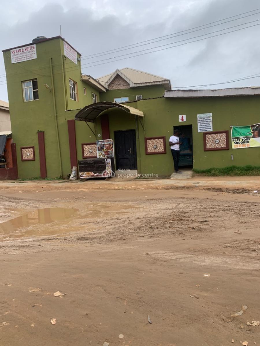 Standard Hotel with 11 Rooms, Off Adesan Road, Mowe Town, Ogun, Hotel / Guest House for Sale