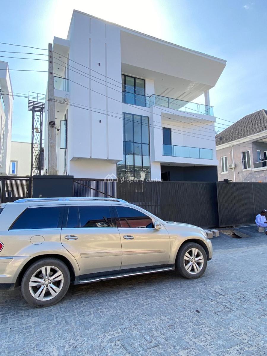 5 Bedroom Fully Detached with Bq, Cinema and Swimming Pool, Osapa, Lekki, Lagos, Detached Duplex for Sale