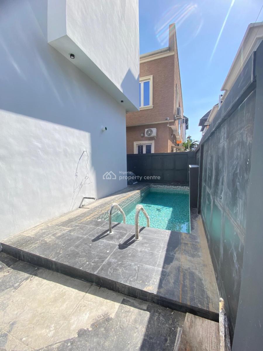 5 Bedroom Fully Detached with Bq, Cinema and Swimming Pool, Osapa, Lekki, Lagos, Detached Duplex for Sale