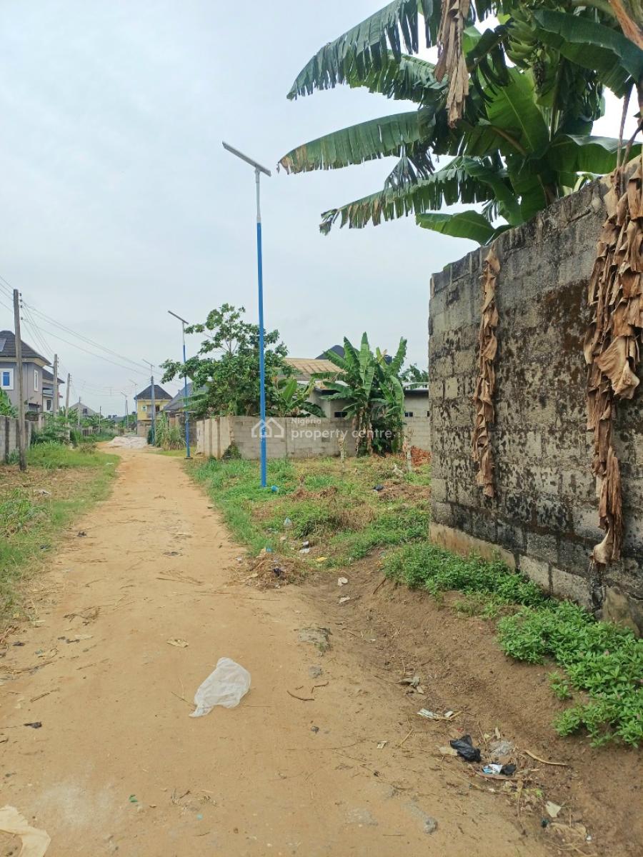 Squared 1 and Half Plots, Off Nta Road, Ozuoba, Port Harcourt, Rivers, Residential Land for Sale
