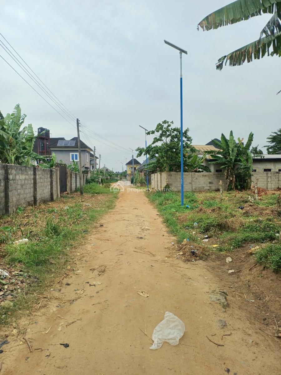 Squared 1 and Half Plots, Off Nta Road, Ozuoba, Port Harcourt, Rivers, Residential Land for Sale