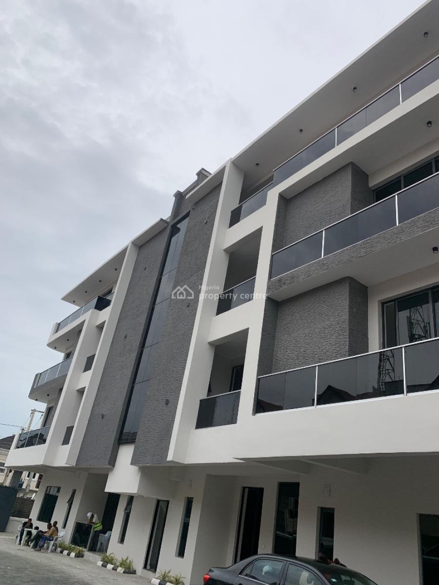 Brand New Luxurious 3 Bedroom Serviced Apartment with Bq in an Estate, Lekki Phase 1, Lekki, Lagos, Flat / Apartment for Rent