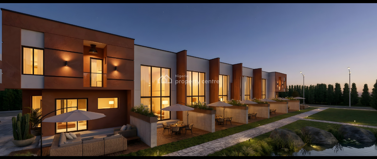 Fully Finished,  Garden View -1 Bedroom Loft. Off Plan, Onishon Road, Lakowe, Ibeju Lekki, Lagos, Terraced Duplex for Sale