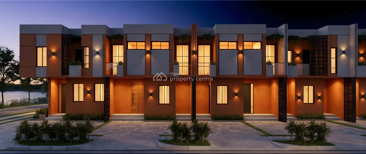 Fully Finished,  Garden View -1 Bedroom Loft. Off Plan, Onishon Road, Lakowe, Ibeju Lekki, Lagos, Terraced Duplex for Sale