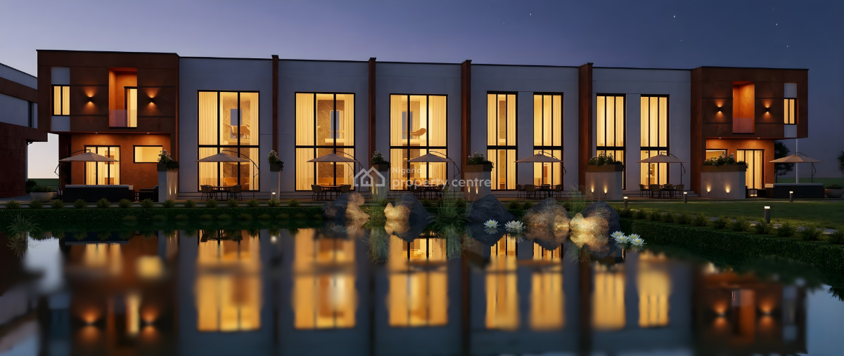 Fully Finished,  Garden View -1 Bedroom Loft. Off Plan, Onishon Road, Lakowe, Ibeju Lekki, Lagos, Terraced Duplex for Sale