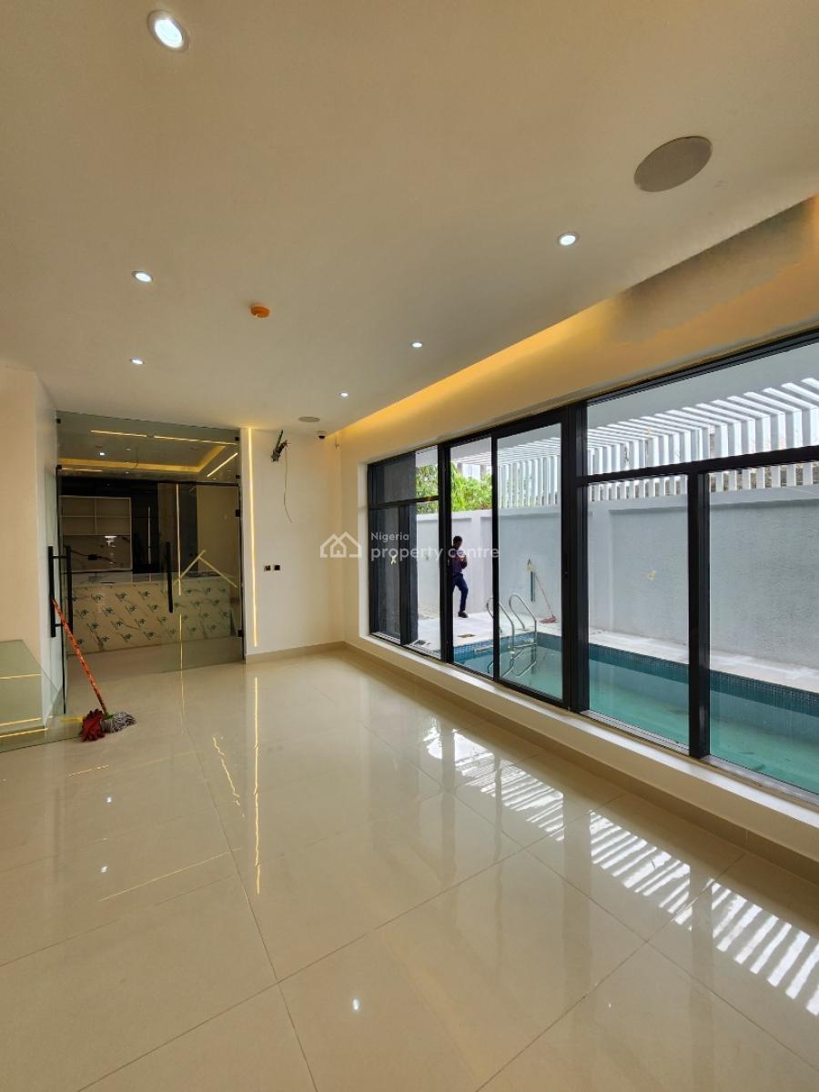 Luxury 5 Bedroom Semi Detached Duplex with Bq, Pool, in One of Lekkis Most Prestigious Estate, Ikate, Lekki, Lagos, Semi-detached Duplex for Sale