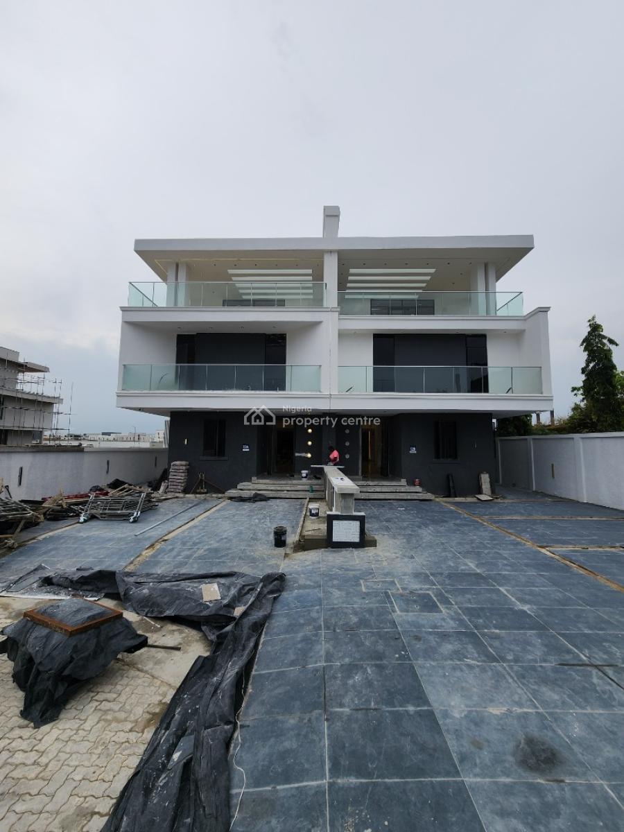 Luxury 5 Bedroom Semi Detached Duplex with Bq, Pool, in One of Lekkis Most Prestigious Estate, Ikate, Lekki, Lagos, Semi-detached Duplex for Sale