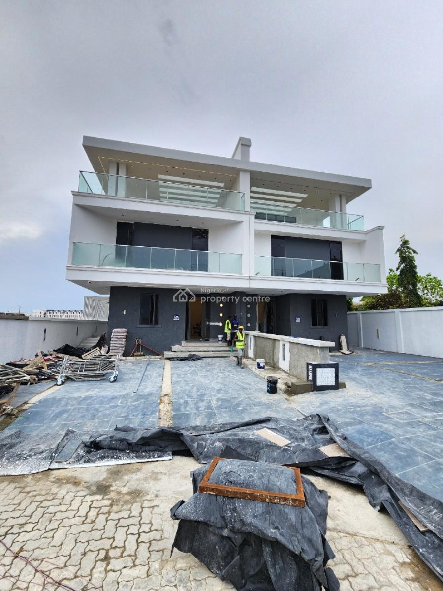 Luxury 5 Bedroom Semi Detached Duplex with Bq, Pool, in One of Lekkis Most Prestigious Estate, Ikate, Lekki, Lagos, Semi-detached Duplex for Sale