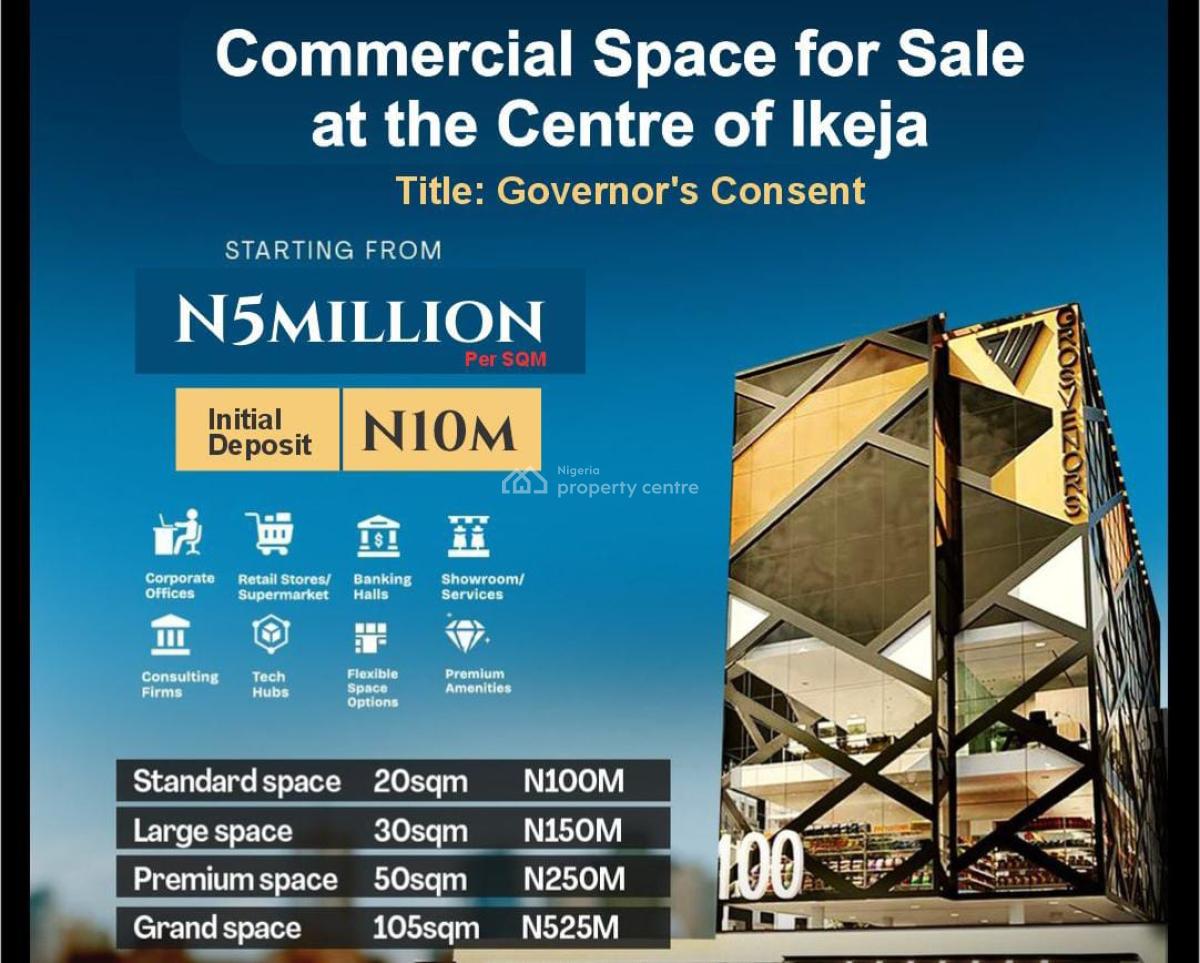 Commercial Space, Awolowo Way, Ikeja, Lagos, Plaza / Complex / Mall for Sale