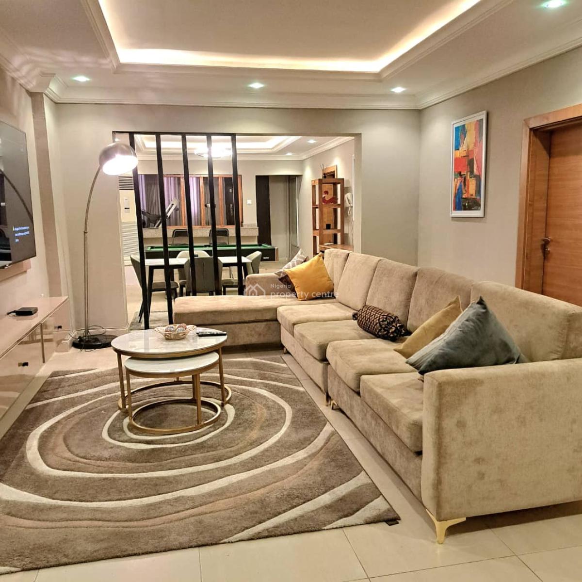 Fully Furnished 3 Bedroom Apartment with Bq and Waterfront Facilities, Ikoyi, Lagos, Flat / Apartment for Rent